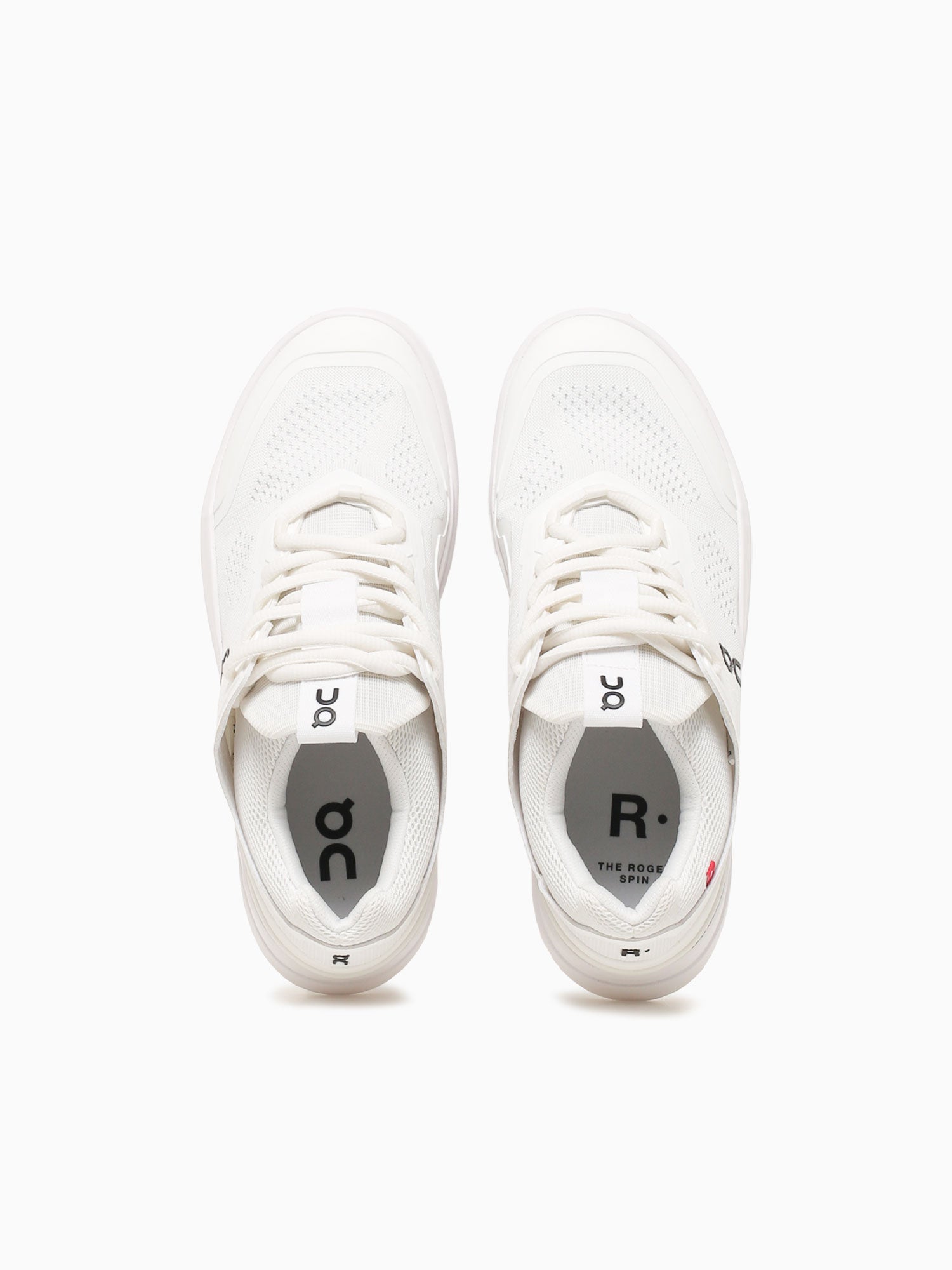 The Roger Spin White Black mesh