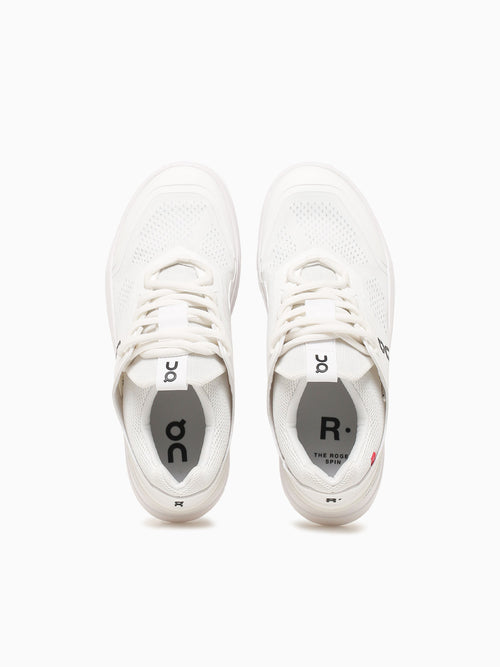 The Roger Spin White Black mesh