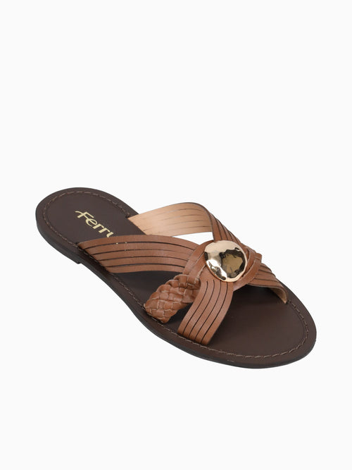 Floy Camelo Soft Plume Medium Brown / 5 / M