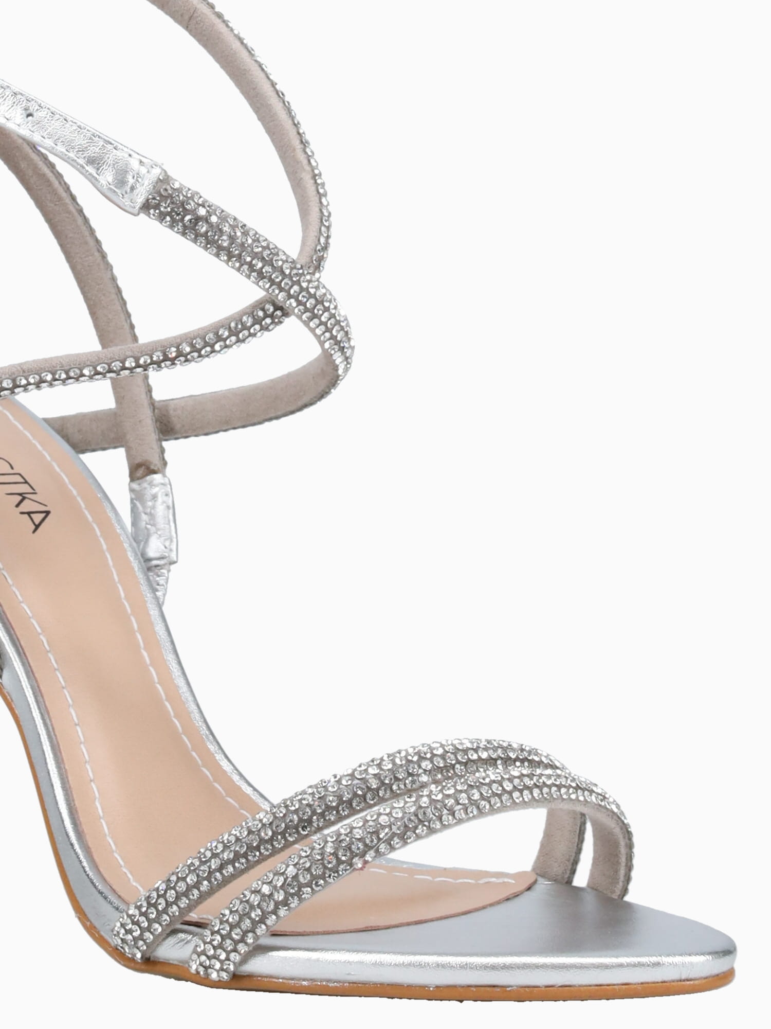 Whitley Prata Nappa Metal Silver / 5 / M