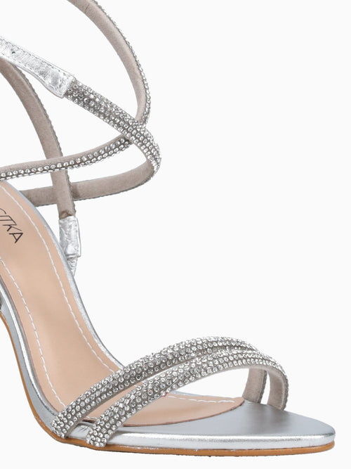 Whitley Prata Nappa Metal Silver / 5 / M
