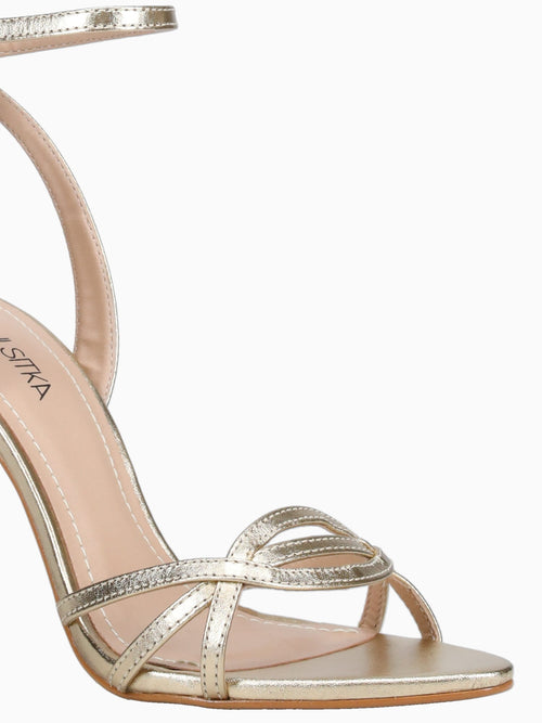 Wild Champagne Nappa Metal Champagne / 5 / M