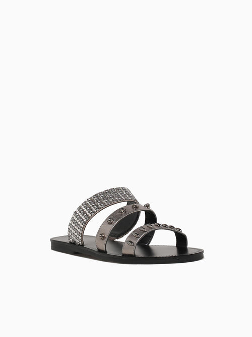 Titiana Pewter Onix lumina Rafia Pewter / 5 / M