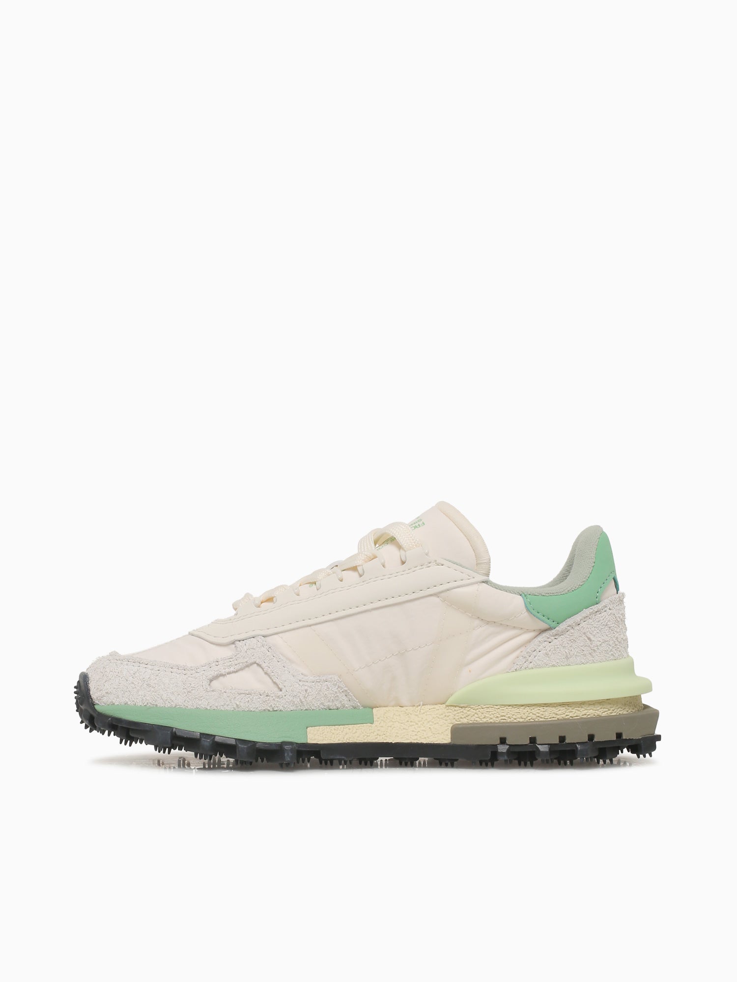 Elite Active Off Wht Grn mesh Off White / 5 / M