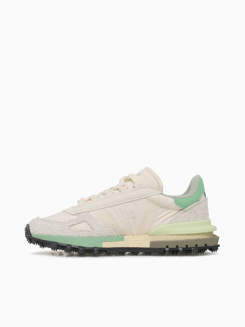 Elite Active Off Wht Grn mesh Off White / 5 / M