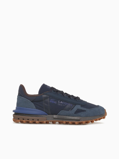 Elite Active Navy Brown mesh Suede Navy / 7 / M