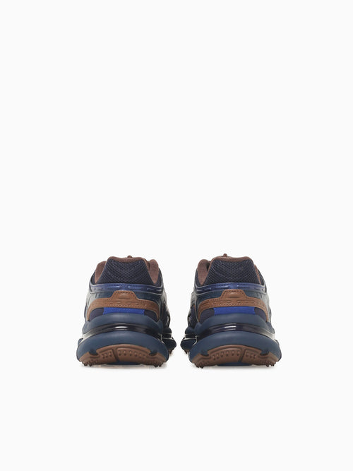 L003 2k24 Navy Dk.brown leather Mesh Navy / 7 / M
