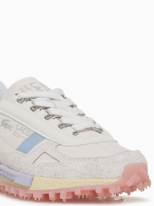 Elite Active Offwhite Blu mesh Suede