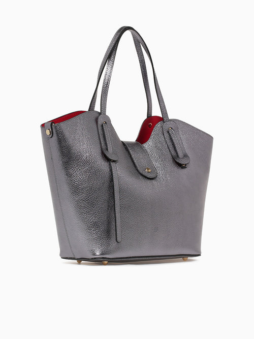 Cairo Canna Fucile Leather Pewter