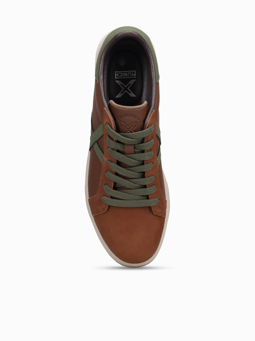 Rete Marron Verde leather Brown / 40 / M