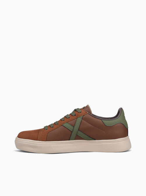 Rete Marron Verde leather Brown / 40 / M