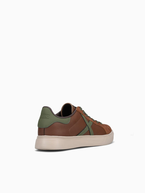Rete Marron Verde leather Brown / 40 / M
