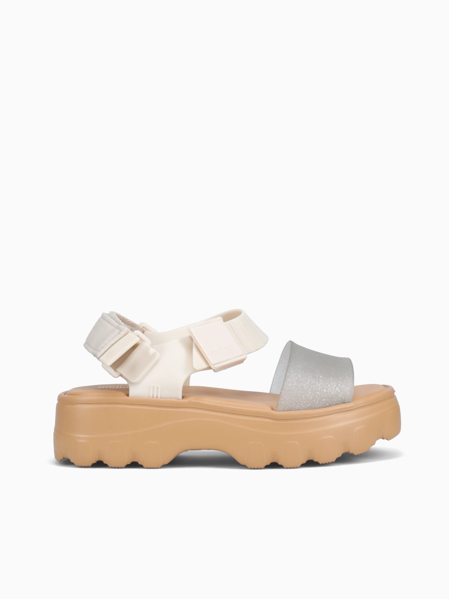 Kick Off Beige glitter jelly Beige / 5 / M