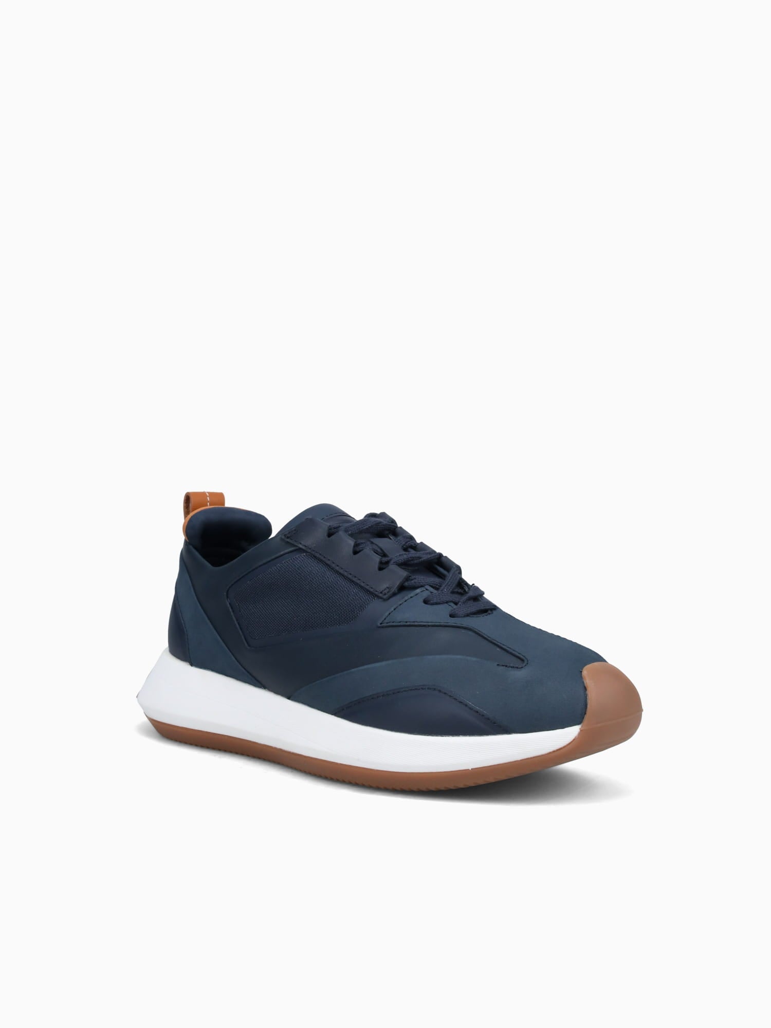 Marathon Trainer Navy White leather Navy / 7 / M