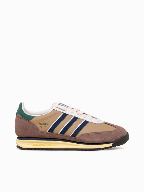 Sl 72 Rs Brown Navy Green leather Brown Multi / 7 / M