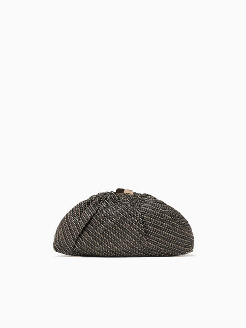 Brisa Clutch Black Natural Black