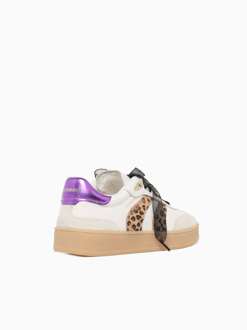 Wembley White Leopard leather White / 36 / M