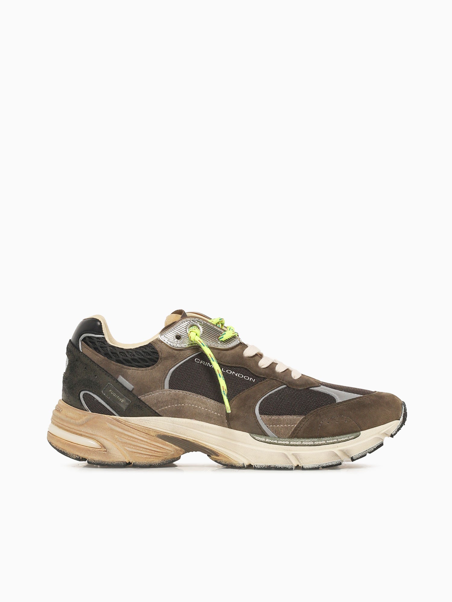 Fugitive Green Lt.grey suede Mesh Green / 40 / M
