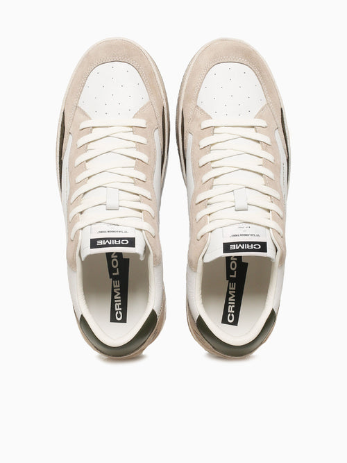 Chelsea Beige White suede Leather Beige / 40 / M