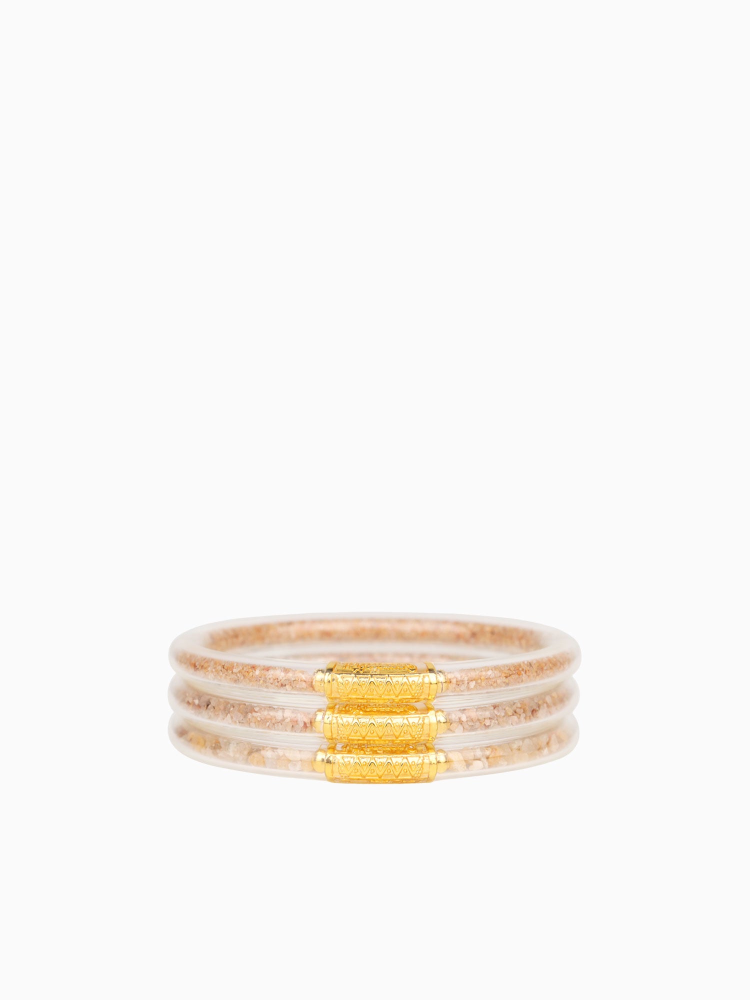 Three Sands All Weather Bangles Gold / S