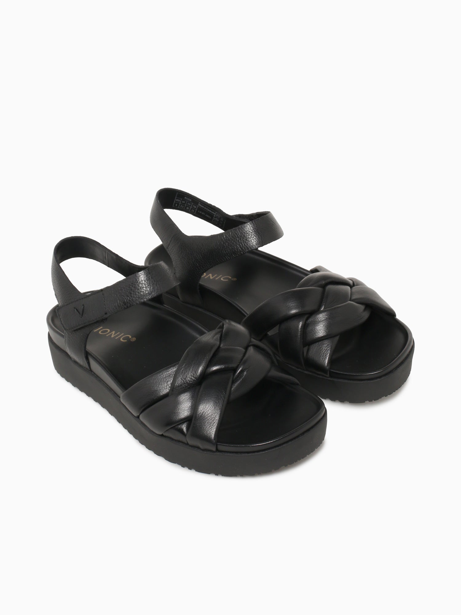 Rosa Black Leather L2001 Black / 5 / M
