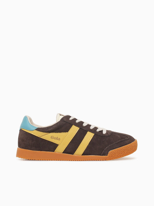 Elan Mocha Pollen Ocean suede Brown / 5 / M