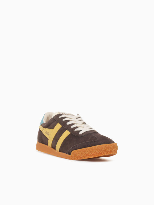 Elan Mocha Pollen Ocean suede Brown / 5 / M