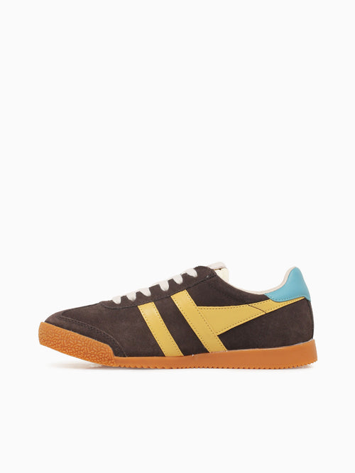 Elan Mocha Pollen Ocean suede Brown / 5 / M