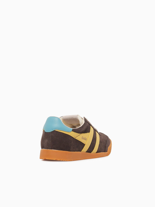 Elan Mocha Pollen Ocean suede Brown / 5 / M