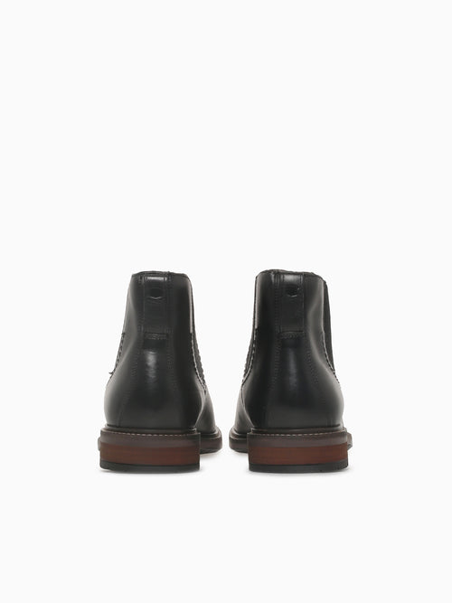 Forge Plain Toe Chelsea Black Smooth Lea Black / 7 / M