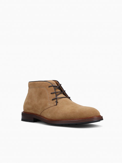 Anthem Plain Toe Chukka Mocha Suede Brown / 7 / M