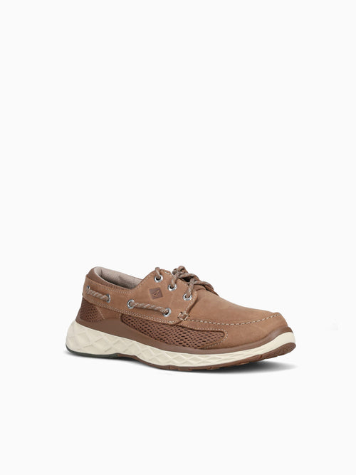 Dipsail 3 Eye Chocolate Leather Mesh Brown / 7 / M