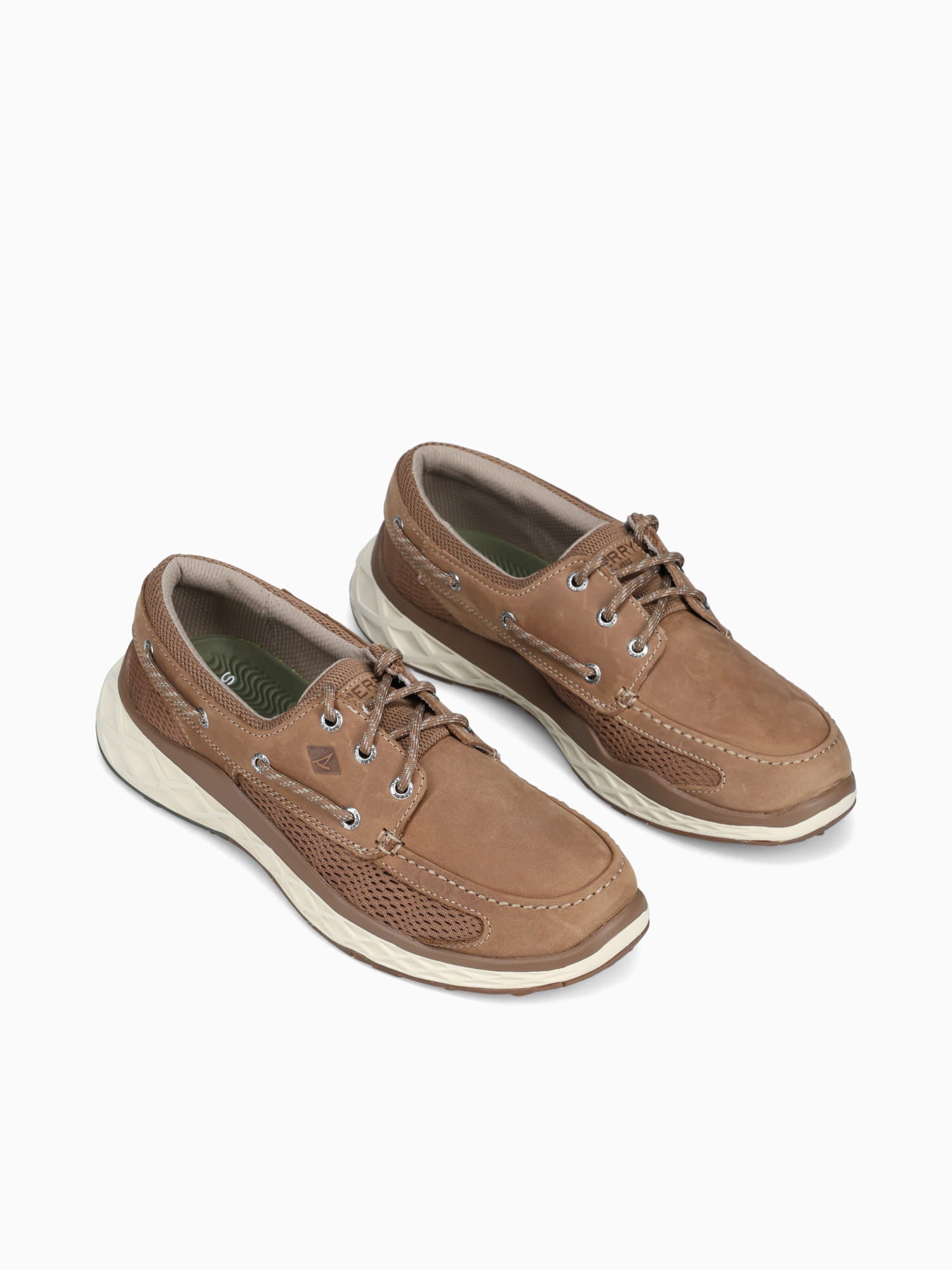Dipsail 3 Eye Chocolate Leather Mesh Brown / 7 / M