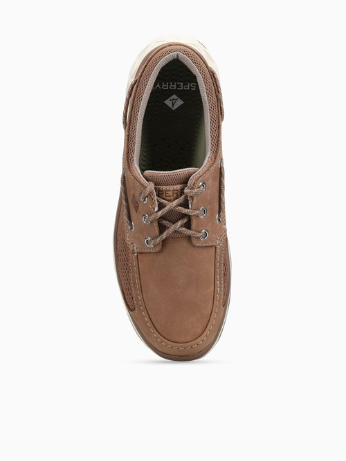 Dipsail 3 Eye Chocolate Leather Mesh Brown / 7 / M