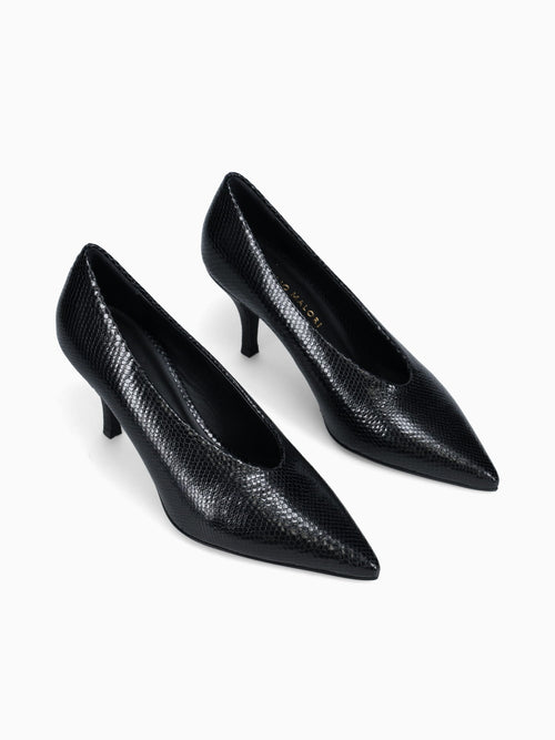 Tati 15 Nero Pitone Black / 35 / M