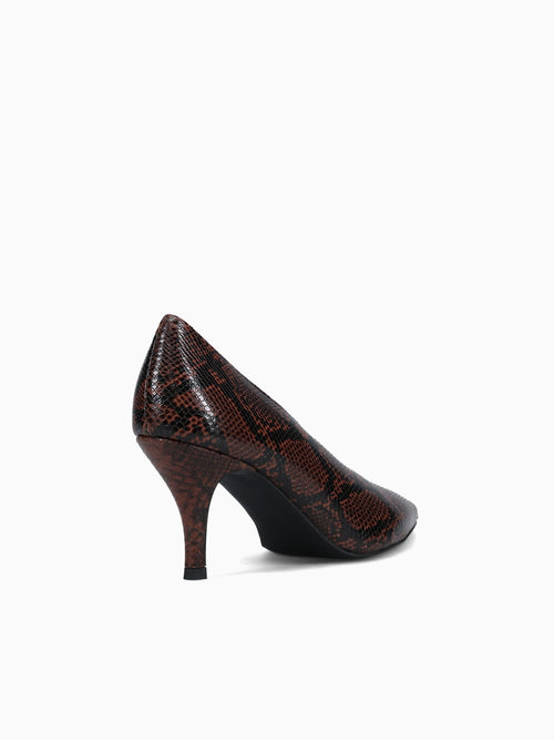 Tati 15 Coffee Pitone Brown / 35 / M