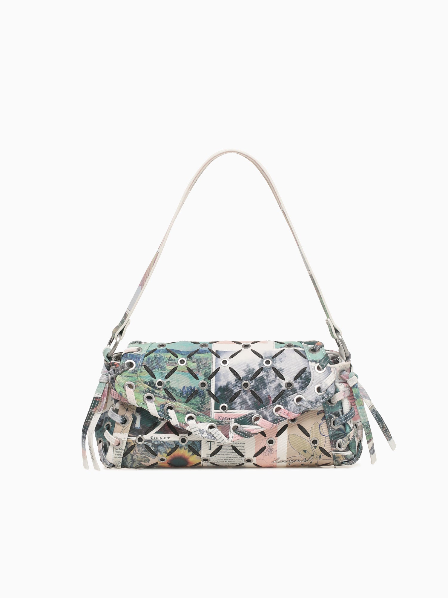 Juliet Cut Out Zarauz Tuttu Fruti White Multi