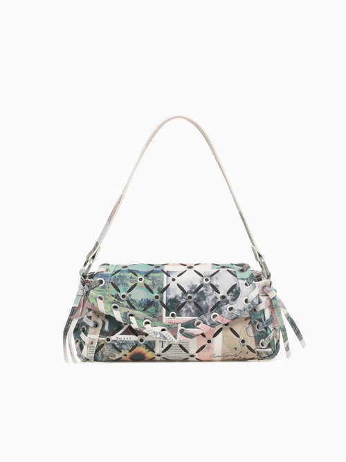 Juliet Cut Out Zarauz Tuttu Fruti White Multi
