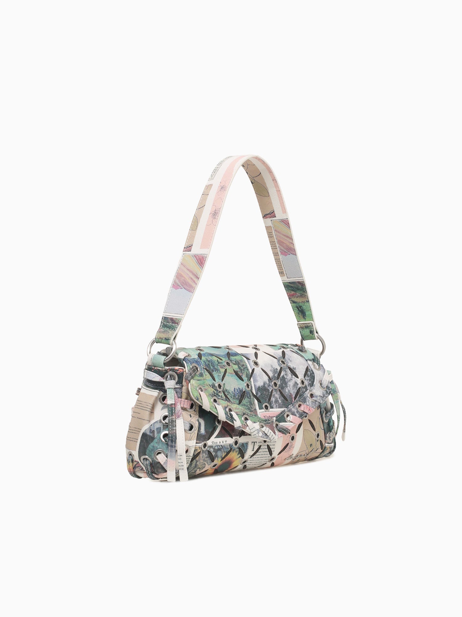 Juliet Cut Out Zarauz Tuttu Fruti White Multi
