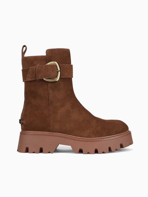 Primm Maple Ginger Suede Tan / 5 / M