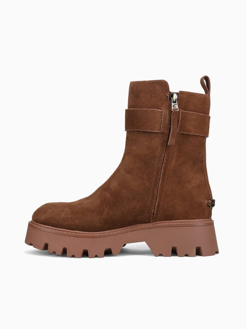 Primm Maple Ginger Suede Tan / 5 / M