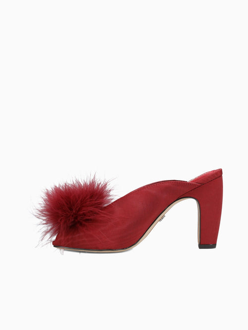Witney Deep Scarlet Moire Silk Other / 5 / M
