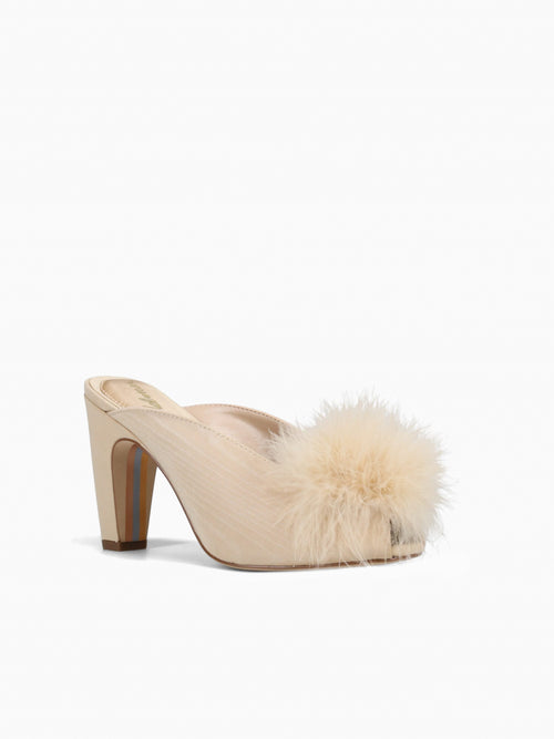 Witney Honey Sand Moire Silk Natural / 5 / M