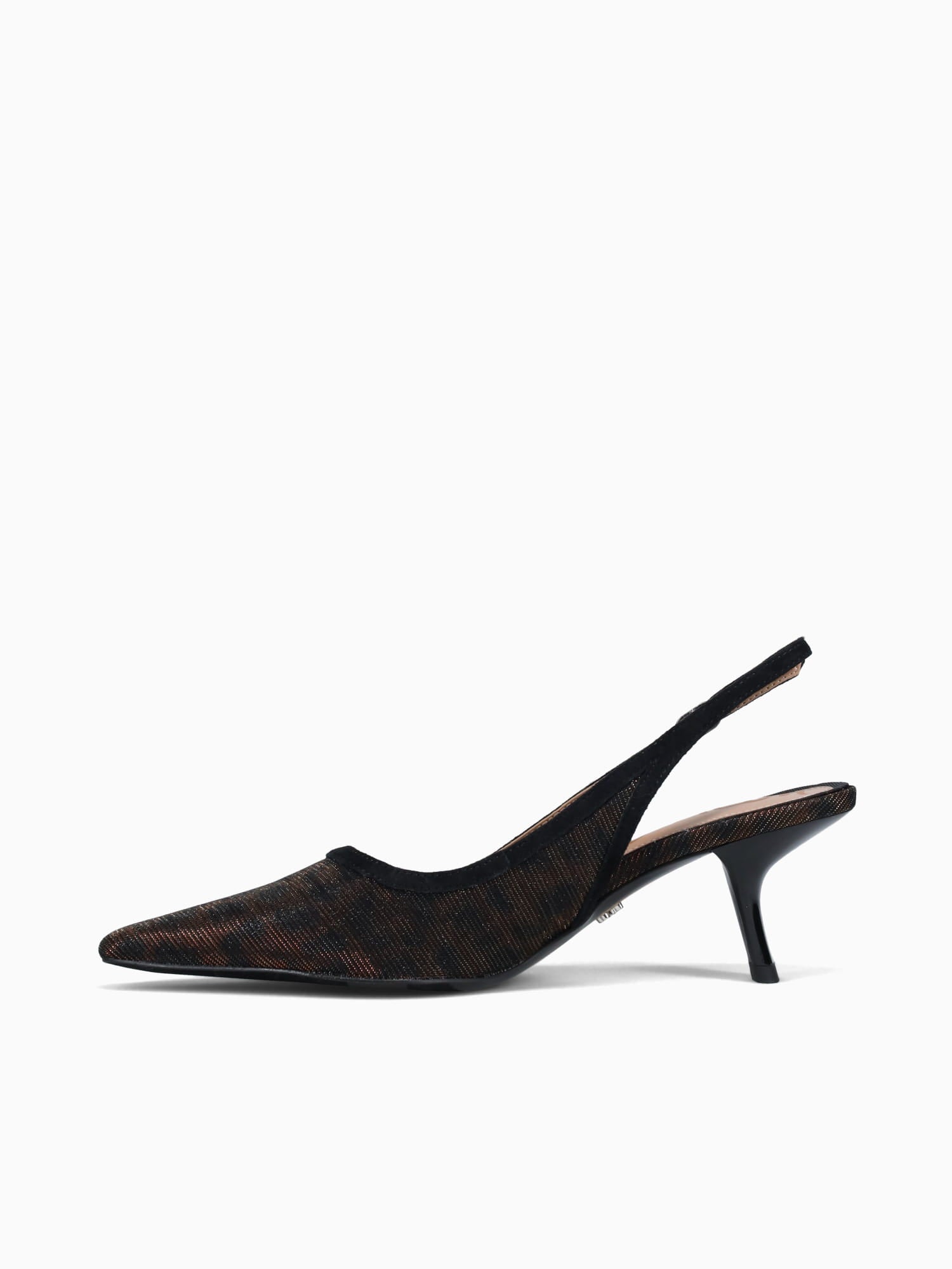 Bianka Sling Brown Glitz Leopard Brown / 5 / M