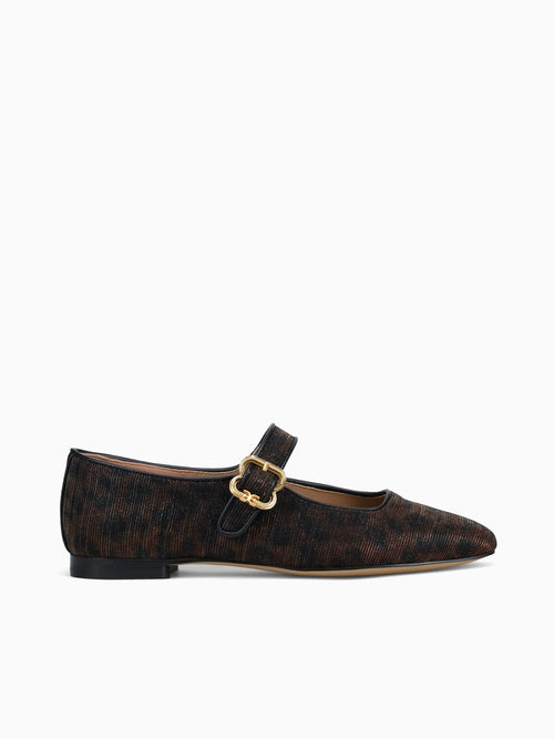 Michaela Brown Glitz Leopard Brown / 5 / M