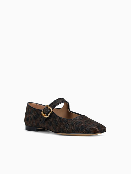 Michaela Brown Glitz Leopard Brown / 5 / M