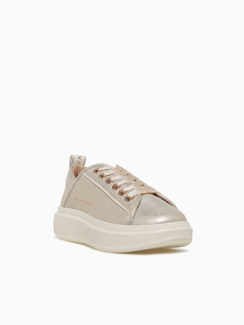 Wembley Woman Platinum Leather Platinum / 36 / M