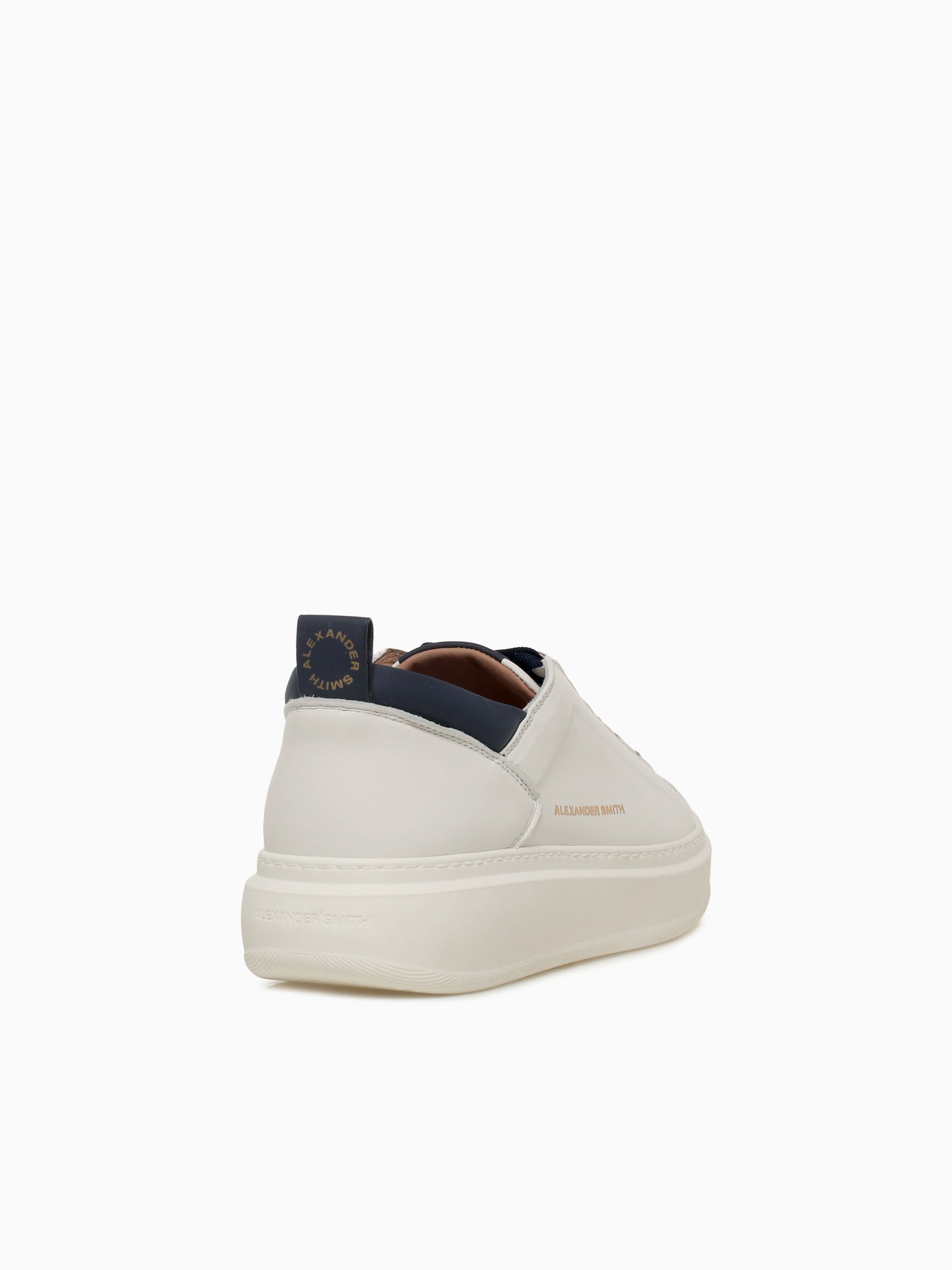 Wembley Man White Blue Leather Blue / 40 / M