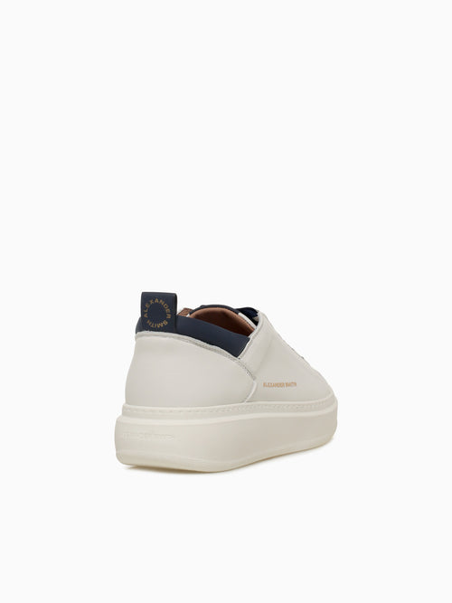 Wembley Man White Blue Leather Blue / 40 / M