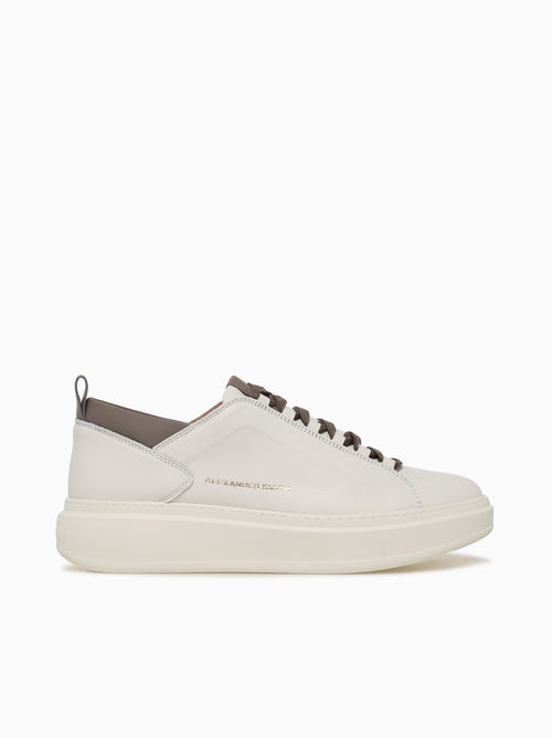 Wembley Man White Brown Leather Brown / 40 / M